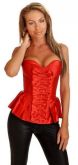 Corselete Laço Cetim Vermelho