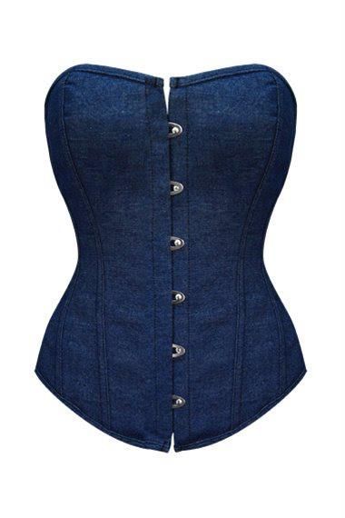 Corselete Jeans Basic